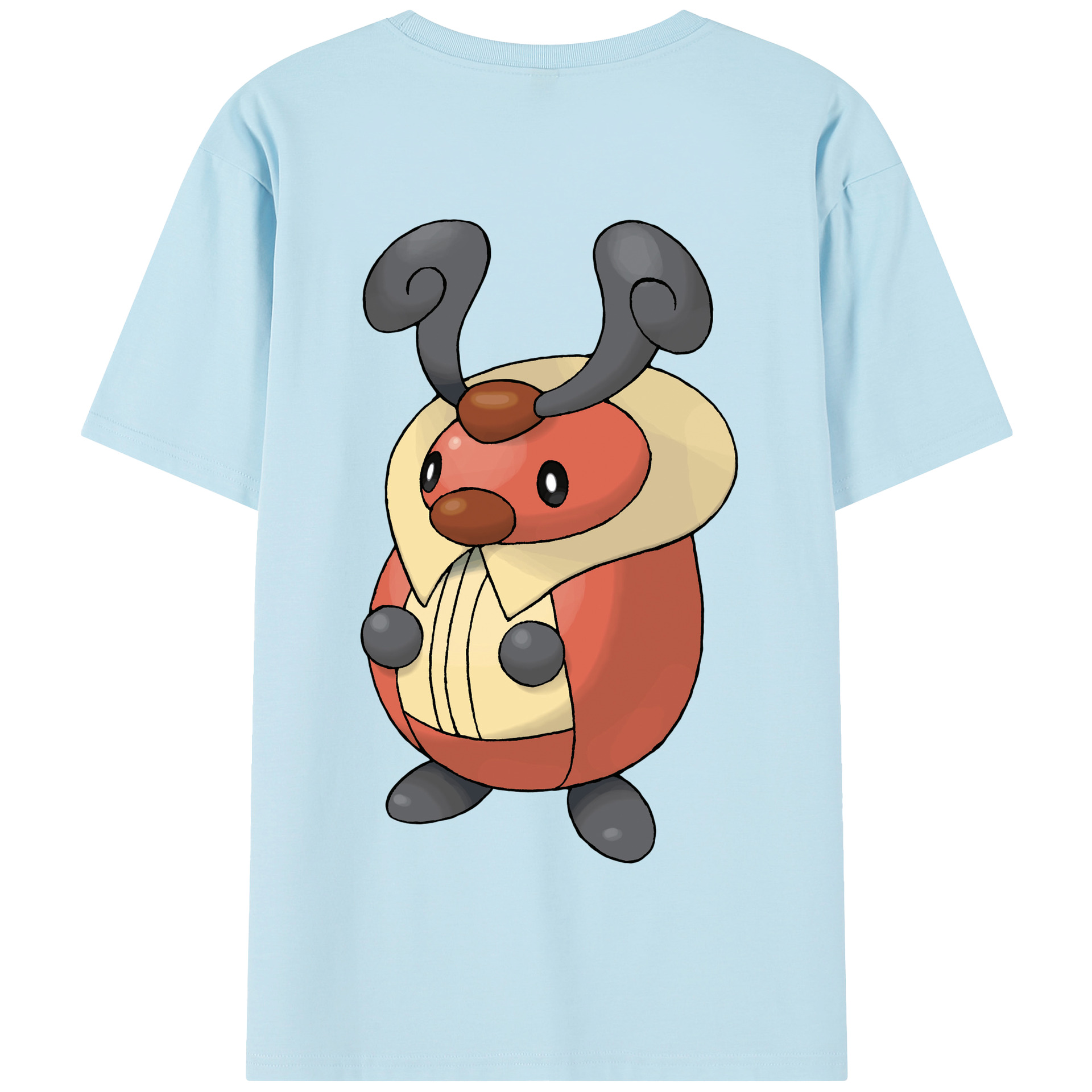 （画像用） ポケットモンスター Pokémon 綿100％半袖Tシャツ（背面プリント）